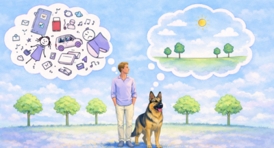 Rumiación mental: vivir en el pasado o aprender a estar en el presente