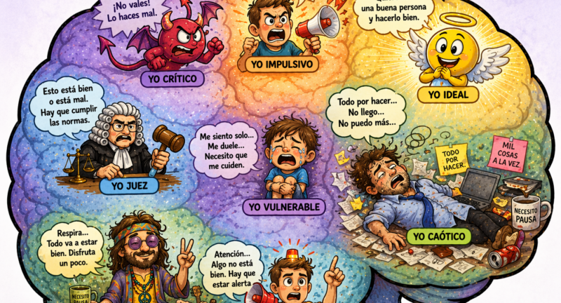 Cultivar una buena autoestima: comprender tus voces internas