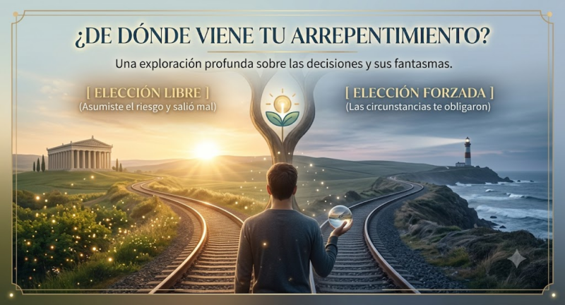 El mito del arrepentimiento: por qué nos duele lo que no elegimos