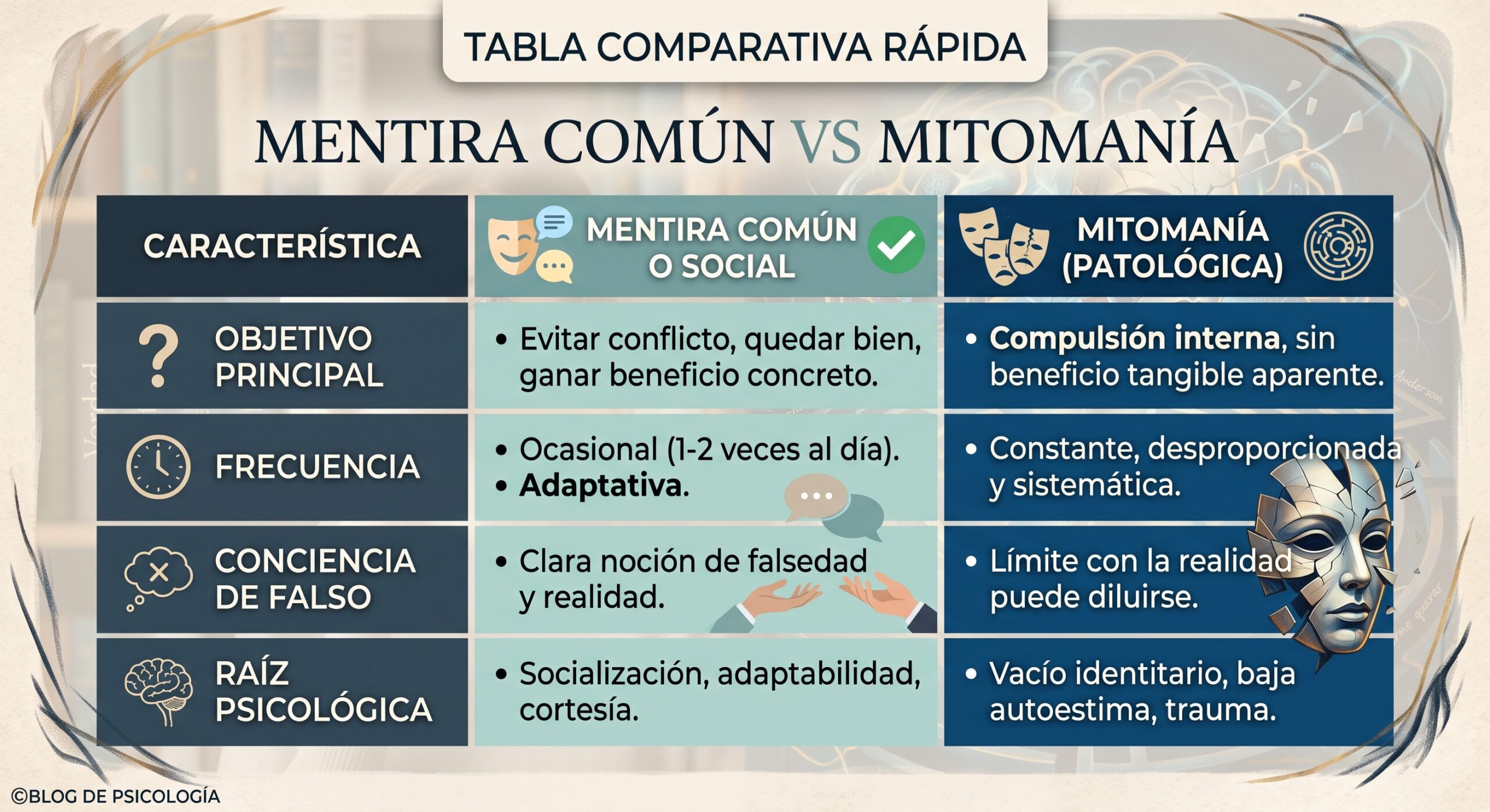 Cómo tratar y convivir con una persona mitómana